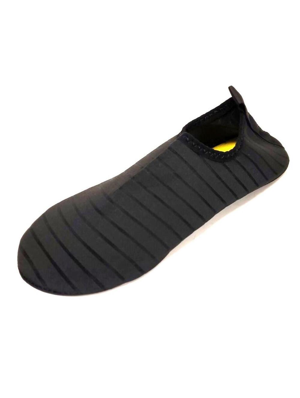 Ladies Water Sock Shoes Black US Size 7.5